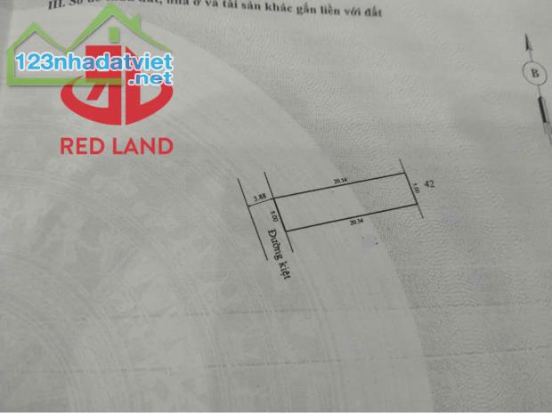 ĐẤT KIỆT Ô TÔ THÔNG THOÁNG NGUYỄN LỘ TRẠCH - Cạnh Chợ Cống mới  2 TỶ 3XX