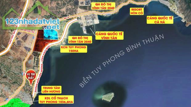 Đất Biển Vĩnh Hảo - Bình Thuận. Gần Cảng Biển - Kề cao tốc, sổ hồng sẵn giá đầu tư - 5