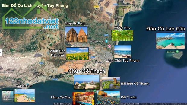 Đất Biển Vĩnh Hảo - Bình Thuận. Gần Cảng Biển - Kề cao tốc, sổ hồng sẵn giá đầu tư - 4