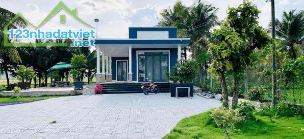 Nhà vườn nghỉ dưỡng xã Trung Lập Hạ, Củ Chi tổng dt 6000m2 có 86m2 thổ 3pn 2wc giá 10,8 tỷ - 3