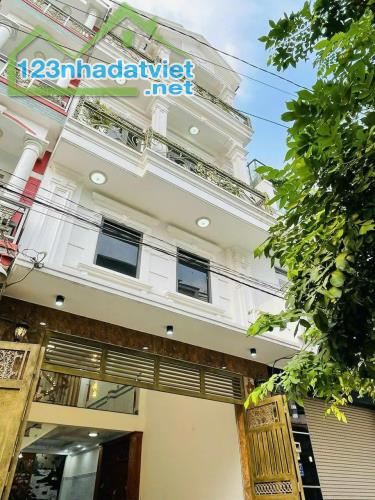 BÁN NHÀ 4 TẦNG TÂN CHÁNH HIỆP 03- GẦN HIỆP THÀNH CITY - HẼM 6M OTO ĐỖ CỬA - NGANG 5M NỞ