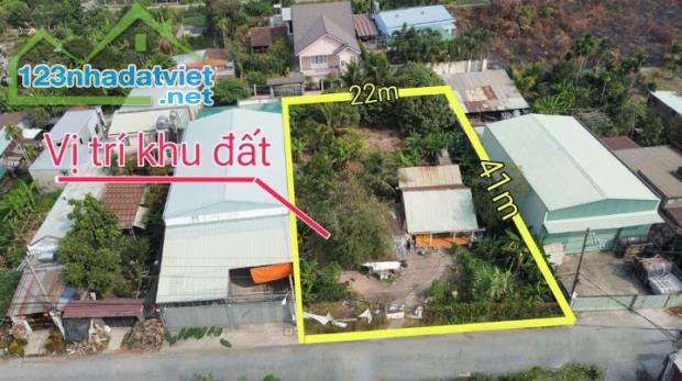Chỉ 600 Triệu sở Hữu 902m2 đất Tại Đường Phú Mỹ-Phú Hòa Đông-Củ Chi, SHR - 1