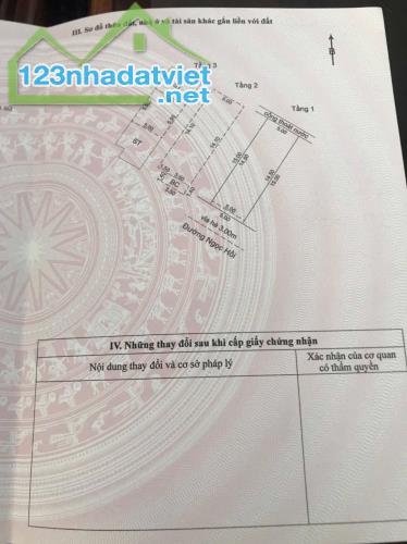 Bán Nhà 3 Tầng Mặt Tiền Ngọc Hồi Ngay trục lớn Lý Thái Tông Giá 5Tỷ15 Giá Tốt - 1