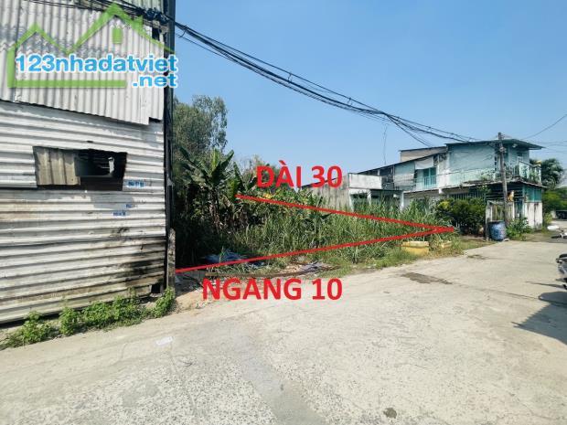 BÁN GẤP GIẢM 400TR-ĐẤT ĐÔNG THẠNH, HÓC MÔN, 300M2 NGANG 10M FULL THỔ CHỈ 6 TỶ 900 - 5