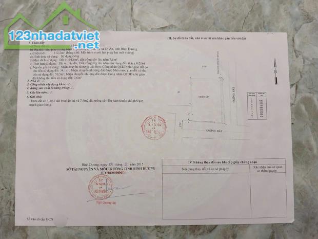 lô đất 2 mặt tiền trung tâm dĩ an full thổ cư ngang khủng 10 giá nhỉnh 3 tỏi - 3