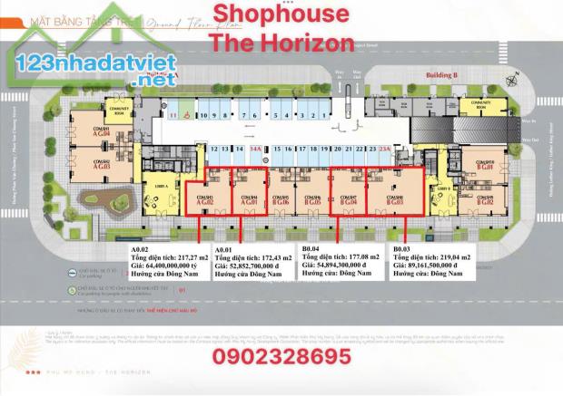 Shophouse Hồ Bán Nguyệt có mặt tiền rộng từ 8m-11m. Shop thiết kế đẹp- hiện đại - 3