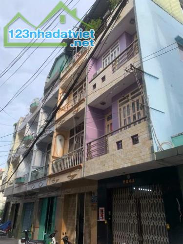 Định cư nước ngoài bán gấp nhà 4 tầng, 58m² (4x14,5m), hẻm ô tô Hồng Bàng, Q6, gần Phạm Đì - 1