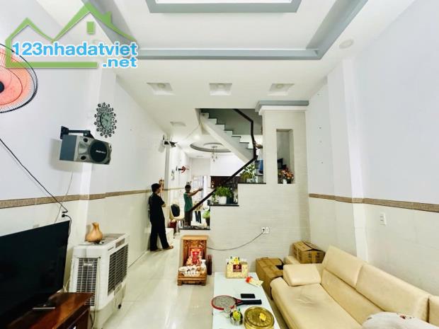 Nhà đẹp HXH ngay Hiệp Thành City, Quận 12, DT 69m2, 3 tầng chỉ 4 tỷ 8 TL0935767286 - 1