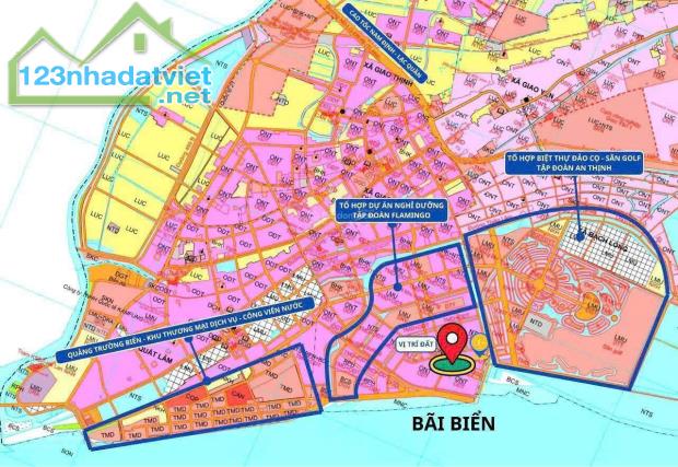 Đất biển ngay Quất Lâm giá rẻ 900tr/ 1 tỷ/lô full cư giá rẻ nhất thị trường - 1