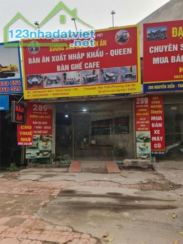 Cho thuê nhà 1 tầng mặt phố Nguyễn Xiển, Thanh Xuân 88m2 mt 4m - 4