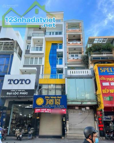 *** BÁ.N G.ẤP.Nhà Mặt Tiền Tô Hiến Thành Q10 (4X19m) 6Lầu HĐT.65Tr/Th, 27,5TỶ TL Mạnh - 1