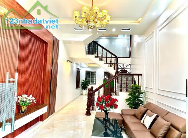 Bán nhà Nguyễn Công Hòa, Niệm Nghĩa, Lê Chân, Hải Phòng. 4 tầng, 60m2, 3,59 tỷ. Ngang 3,8m