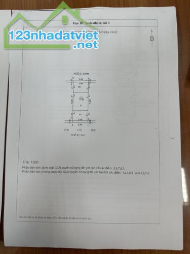 NHÀ CẤP 4 - KHU B TẬP THỂ ĐH MỎ - CỔ NHUẾ - VỊ TRÍ ĐẸP - PHÂN LÔ 2 MẶT NGÕ - 2