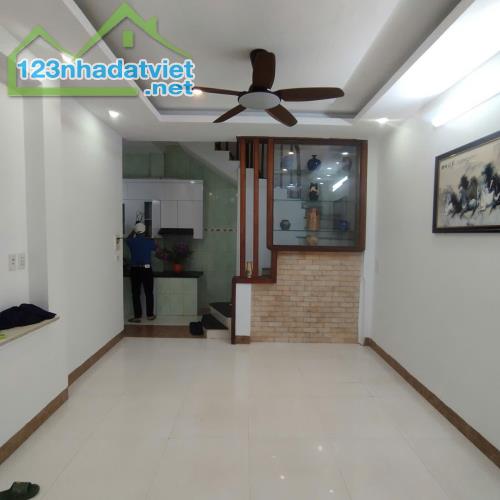 Kim Mã-Ba Đình diện tích 30 mét, 4 tầng, ngõ rộng 3 mét, cách ô tô tránh đúng 20 mét, sổ - 4