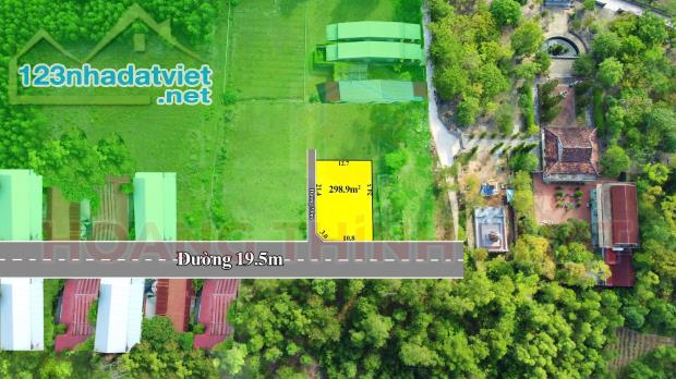 ĐẤT MẶT TIỀN PHƯỜNG AN TÂY ĐƯỜNG QUY HOẠCH 19M GIÁ CHỈ TỪ 1,X TỶ - 1