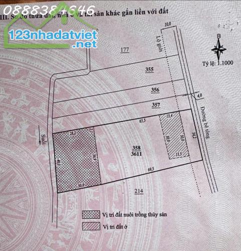 Chính chủ cần bán 3611m2- 400m đất ở ( sẵn nhà cấp 4 ) tại Xã Tân Hà, Lâm Đồng, giá đầu tư - 1