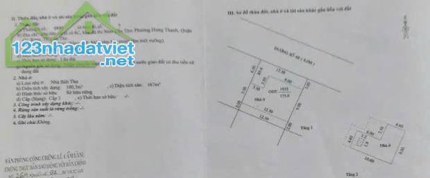 BÁN BIỆT THỰ TẠI KDC NAM LONG QUẬN CÁI RĂNG TP CẦN THƠ 175M2 SHR CHỈ 7,5 TỶ. LH:0989963143 - 2