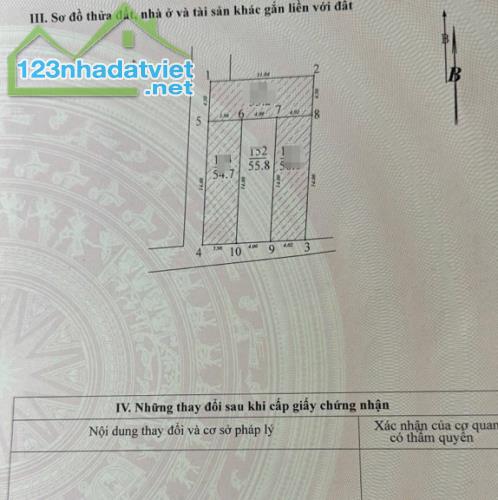 HƠN 7 TỶ CÓ 56M2 ĐẤT-HOÀNG LIÊN -LIÊN MẠC - NGÕ Ô TÔ TRÁNH,THÔNG TỨ TUNG - 2