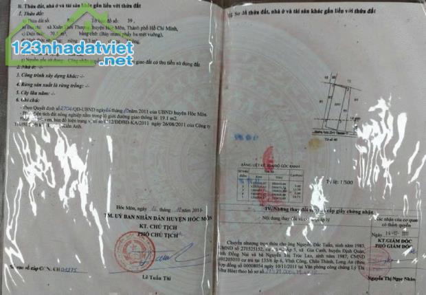 Bán nhà 1 trệt 1 lầu tại Xuân Thới Thượng, Hóc Môn – Giá chỉ 649 triệu - 6