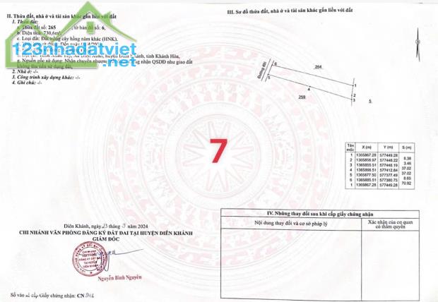 Bán đất vườn Diên Xuân giá rẻ gần trục đường Liên Xã - cách dân chỉ 900m - 4