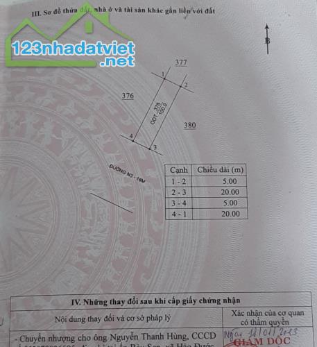 Bán đất giảm cực sâu, đường 18 m DA , Tây Ninh, Nguyễn Hữu Thọ, 100m2, chỉ 2.8 tỷ. - 3