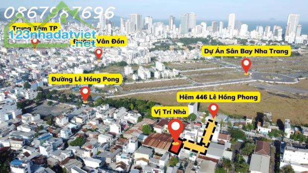 Bán hoặc Cho Thuê Nhà 3 Tầng Hẻm Lê Hồng Phong, TP Nha Trang - Giá Chỉ 28 Triệu/m²