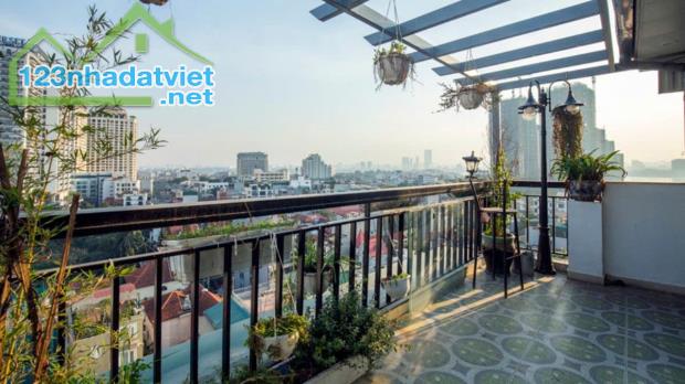 BÁN TÒA NHÀ NAPARMENT 13 TẦNG MẶT PHỐ TÔ NGỌC VÂN, TÂY HỒ, VIEW HỒ, DT 145M2* GIÁ 77 TỶ - 2