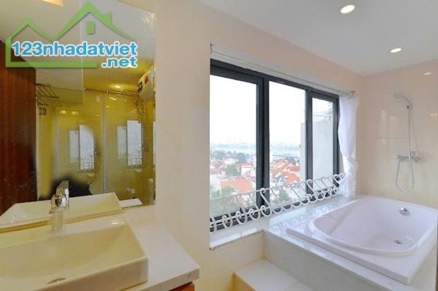 BÁN TÒA NHÀ NAPARMENT 13 TẦNG MẶT PHỐ TÔ NGỌC VÂN, TÂY HỒ, VIEW HỒ, DT 145M2* GIÁ 77 TỶ - 1