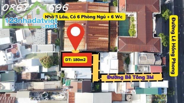 Bán hoặc Cho Thuê Nhà 3 Tầng Hẻm Lê Hồng Phong, TP Nha Trang - Giá Chỉ 28 Triệu/m² - 2