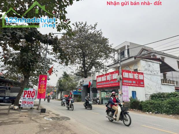 Bán đất tổ 11, TT Quang Minh, Mê Linh, HN. Đường thông, oto đỗ đất, cách đường Quang Minh - 2