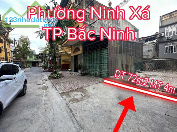 Bán đất Ninh Xá-tp Bắc Ninh làn hai đường Nguyễn Cao, nhìn vườn hoa giá chỉ 5 tỷ 480tr