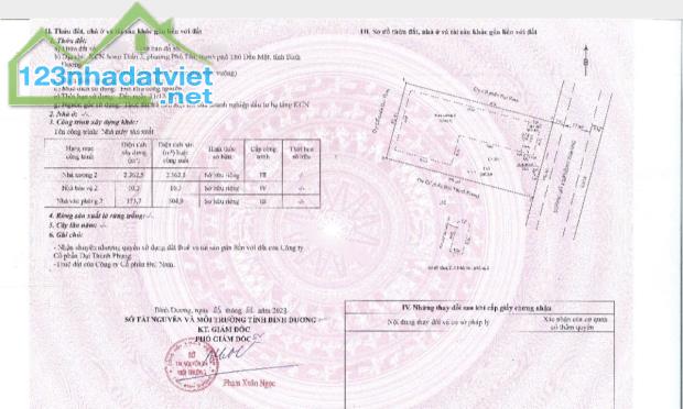 BÁN XƯỞNG KCN SÓNG THẦN 3 – THỦ DẦU MỘT, BÌNH DƯƠNG Chủ trương ngành: Cơ khí Giá bán: 57 - 1