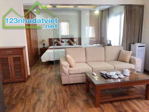 BÁN TOÀ APARTMENT TRẦN THÁI TÔNG, Ô TÔ 2 THOÁNG, 120M2 X 9 TẦNG, DT 200TR/THÁNG, 48 TỶ - 1