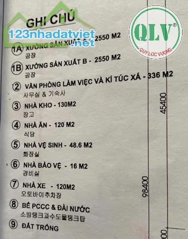 Bán hoặc cho thuê nhà xưởng 10.627 m2 trong KCN Vsip 2, Vĩnh Tân, Bình Dương - 1