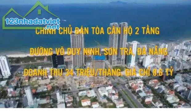 CẦN BÁN TÒA CĂN HỘ 2 TẦNG ĐƯỜNG VÕ DUY NINH - SƠN TRÀ - ĐÀ NẴNG - 1