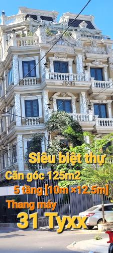 Bán siêu biệt thự Q8, căn góc 125m2 [10m × 112.5m] 5 tầng thang máy 8PN 9WC chỉ 31 tyxx TL - 5