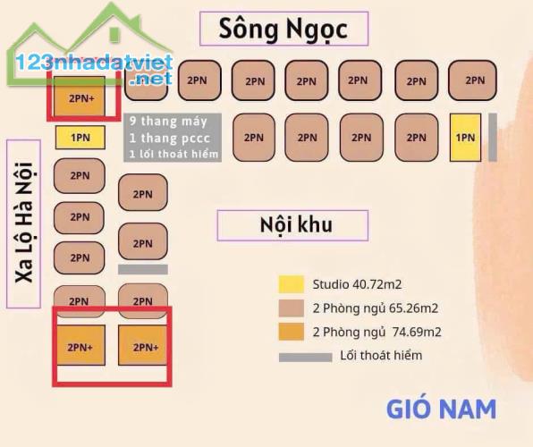 Mở bán căn hộ The Gió đường Vành Đai 3 gần Aeon Mall Biên Hoà - 2