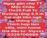 ĐẤT NỀN MỘC CHÂU GIÁ ĐẦU TƯ