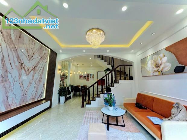 Bán Nhà Trần Hòa , DT46M,Giá Hơn 6tỷ , oto đỗ cổng , Ngõ Thông ,tứ tung - 4