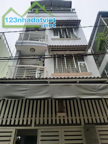 GIÁP QUẬN 10 BÀNH VĂN TRÂN GẦN 60M2 5TẦNG NGANG 5M 6PN HXH SỔ VUÔNG CHỈ 10.xTỶ. - 1