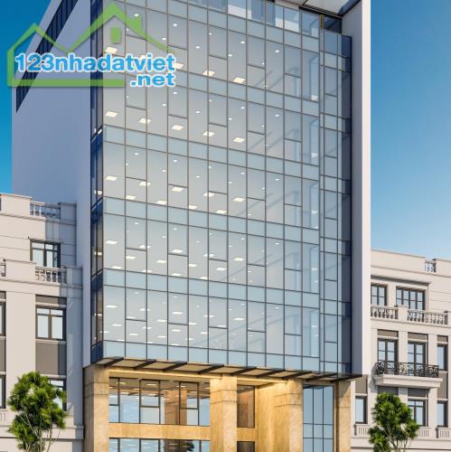 BÁN TÒA BUILDING PHỐ TRẦN THÁI TÔNG, CẦU GIẤY, DIỆN TÍCH 121.6M2, 8 TẦNG NỔI, TUM, CÓ - 2