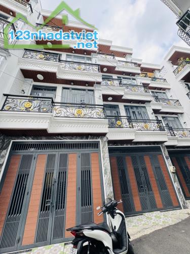 HẺM ÔTÔ - HẺM ÔTÔ B.ÁN NHÀ 4 TẦNG ĐƯỜNG PHAN HUY ÍCH P12 QUẬN GÒ VẤP 40M2