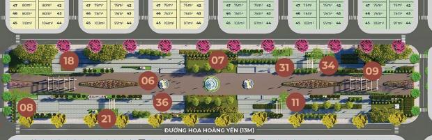 Bán đất đối diện công viên phù hợp kinh doanh buôn bán - 1