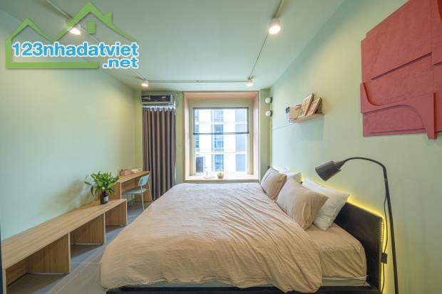 Bán Tòa CHDV Nhật Chiêu - 85m2 x 9T x 8m - Lô góc gần phố - Dòng tiền 2 tỷ 1 năm - 3