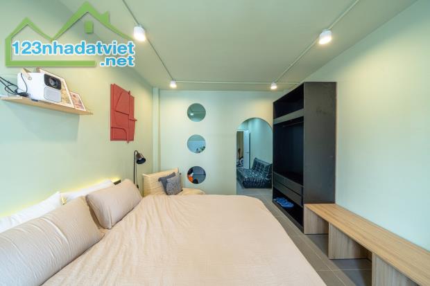 Bán Tòa CHDV Nhật Chiêu - 85m2 x 9T x 8m - Lô góc gần phố - Dòng tiền 2 tỷ 1 năm - 2