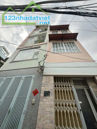 6 TỶ HƠN - NHÀ TRẦN HƯNG ĐẠO QUẬN 1 - HẺM 4M THÔNG, 5 CĂN RA MT - KD & CHO THUÊ 36M2 2 LẦU
