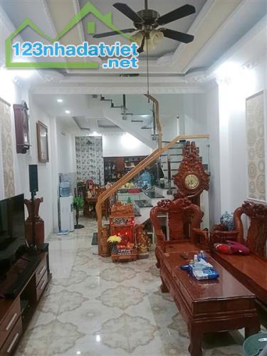 NHÀ ĐẸP - GẦN CV LÀNG HOA GV & CHỢ HẠNH THÔNG TÂY QUANG TRUNG  - HXH SÁT MT - DT 72M² - 4