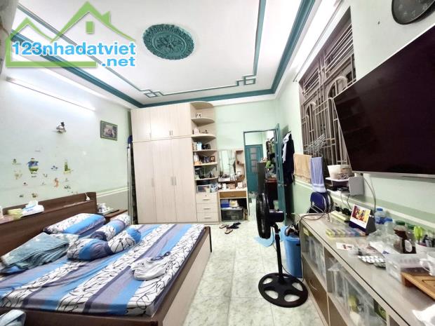NHÀ ĐẸP QUANG TRUNG GV - GẦN CHỢ HẠNH THÔNG TÂY - HXH ĐỖ CỬA 10M RA MT - DT 85M² - 4 TẦNG - 2