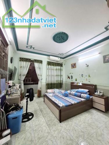 NHÀ ĐẸP QUANG TRUNG GV - GẦN CHỢ HẠNH THÔNG TÂY - HXH ĐỖ CỬA 10M RA MT - DT 85M² - 4 TẦNG - 4