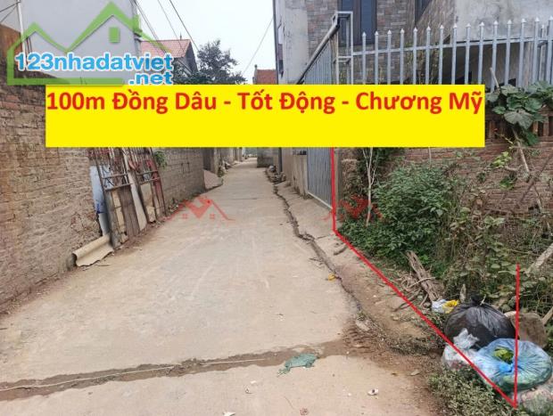 CHÍNH CHỦ BÁN LÔ ĐẤT 100M TẠI TỐT ĐỘNG-CHƯƠNG MỸ-HÀ NỘI - 4